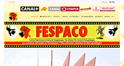 Desktop Screenshot of fespaco.bf
